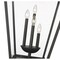 Z-Lite Talbot 4 Light Outdoor Pier Mounted Fixture, Black & Clear Beveled 579PHXLXR-533PM-BK - alternate 2